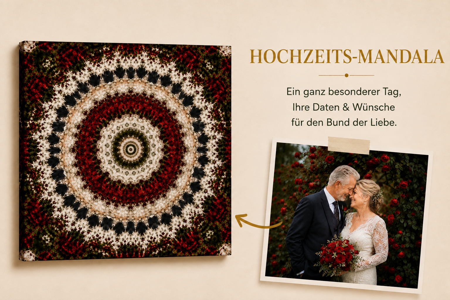 Hochzeits-Mandala-Grafik schaubild-haus-mandala