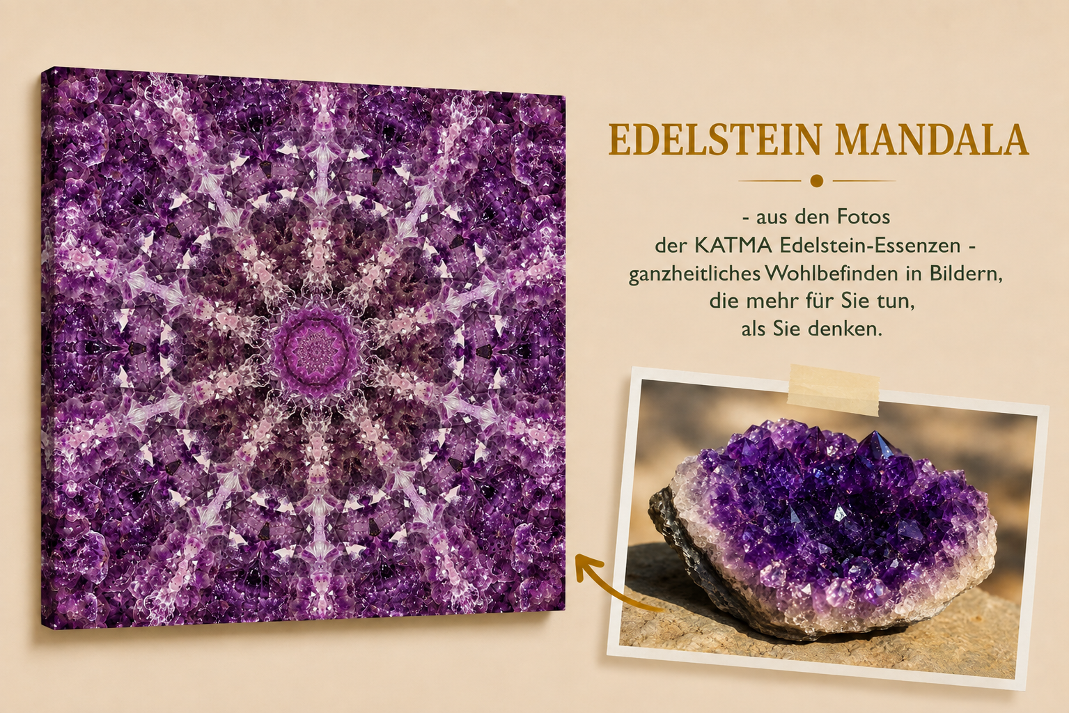 Edelstein-Mandala-Übersicht familien mandala