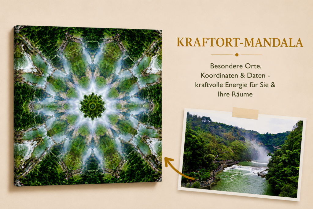 Kraftort-Mandala-übersicht